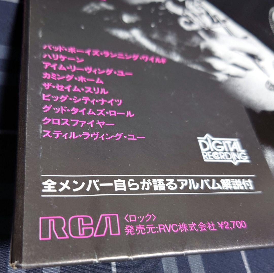 半透明盤☆SCORPIONS☆LOVE AT FIRST STING/禁断の刺青