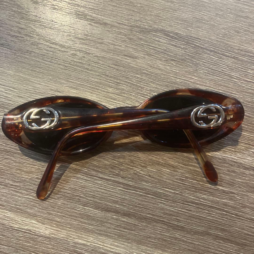 GUCCI サングラス べっ甲柄 55□20 茶色 ブラウン GG2411/S