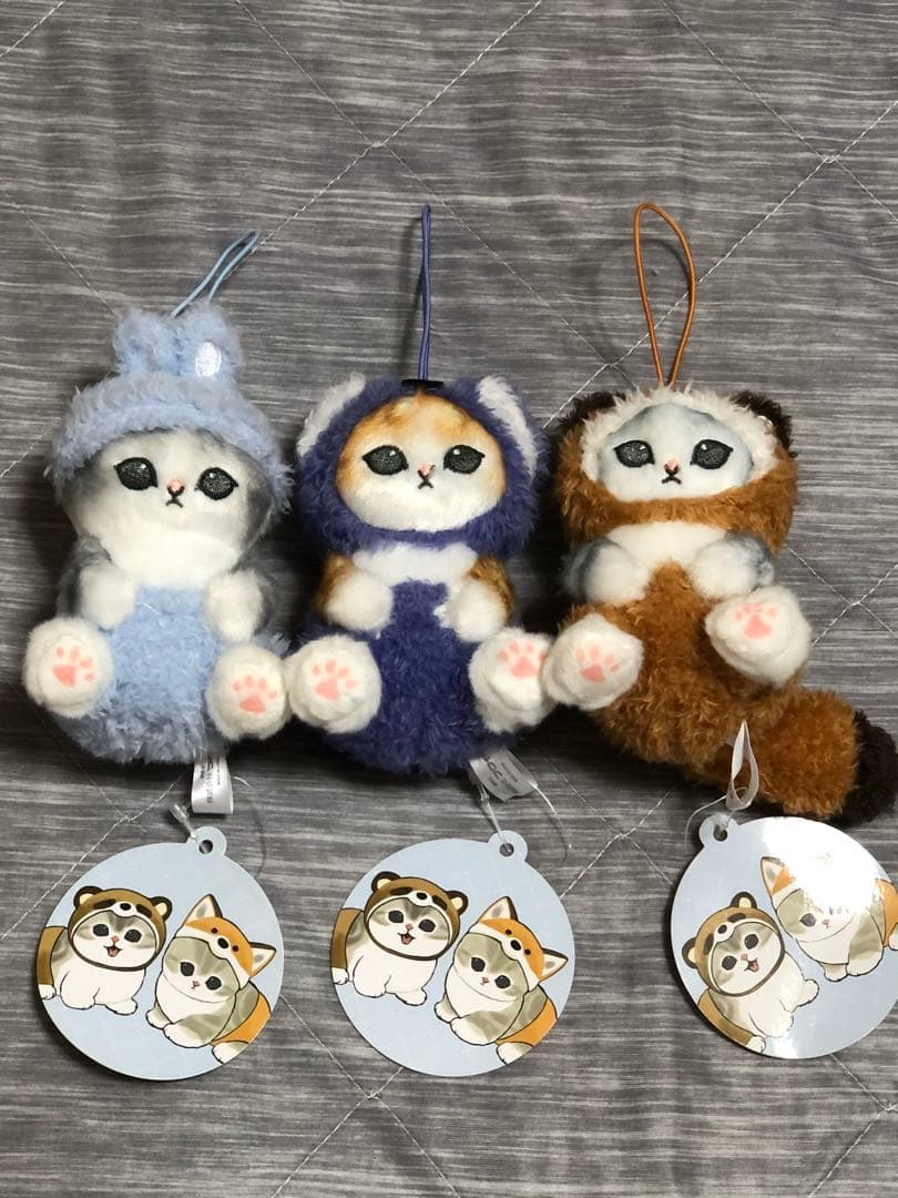 mofusand にゃんぱんつ！ 海の生き物にゃん 鏡餅 ぬいぐるみ