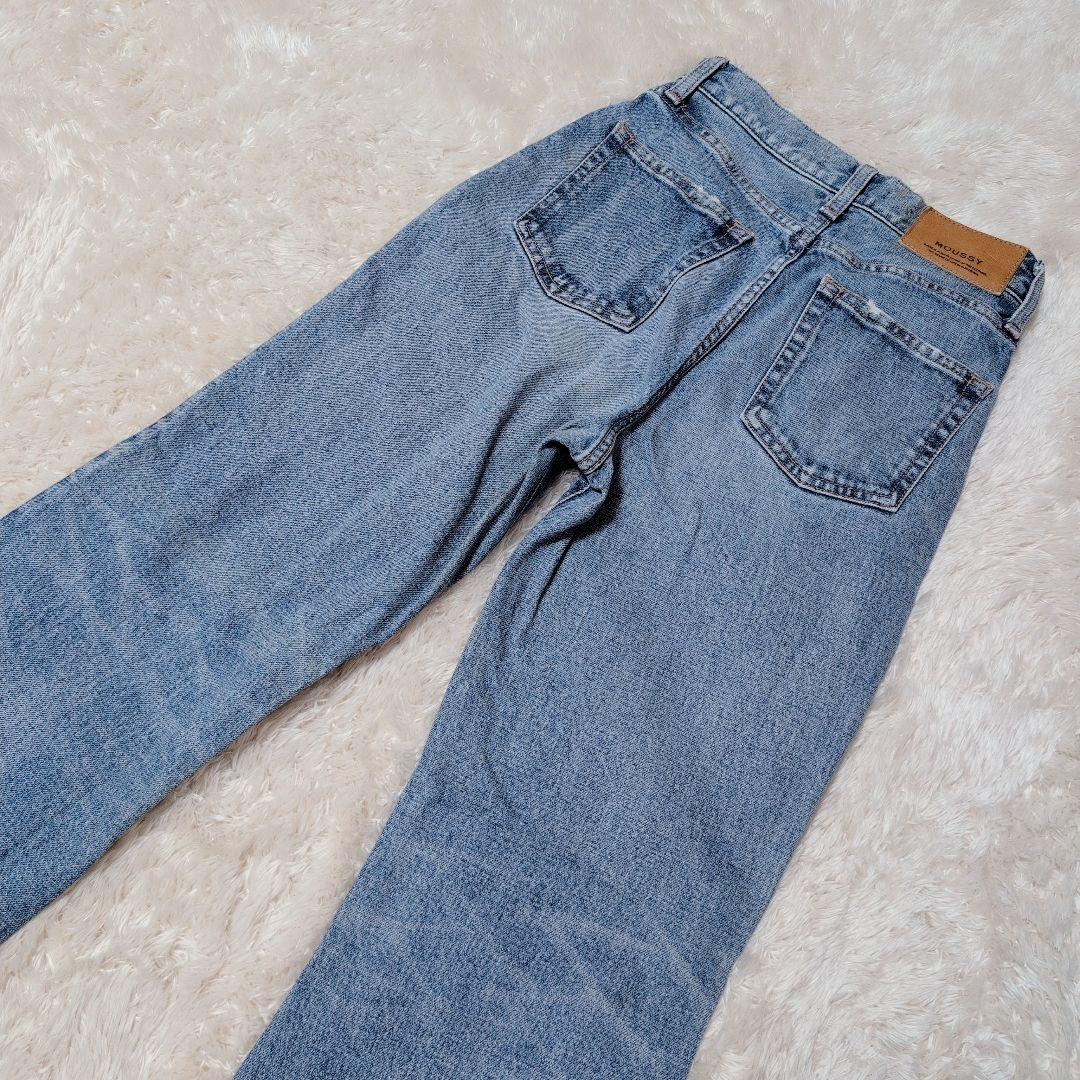 ✨人気✨MOUSSY MVS FLARE フレア マウジー デニムパンツ 25