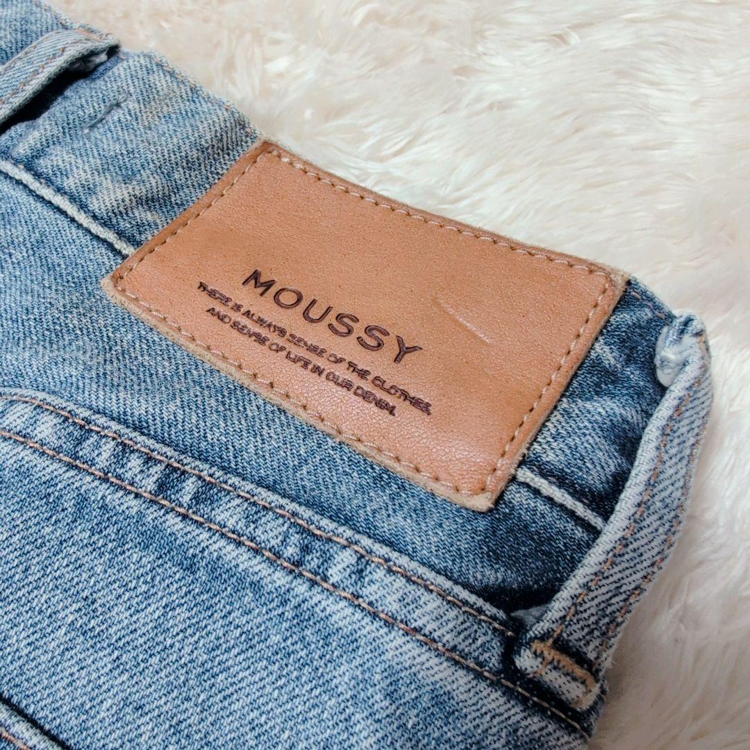 ✨人気✨MOUSSY MVS FLARE フレア マウジー デニムパンツ 25