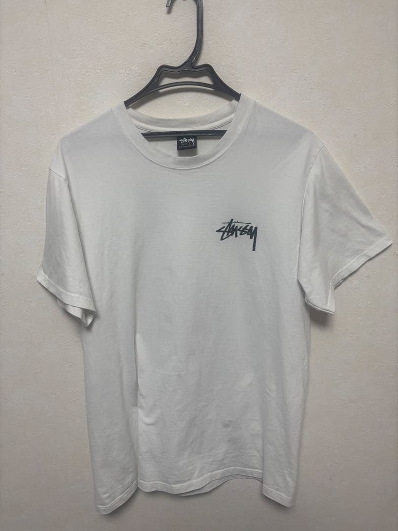 ステューシー　Tシャツ　サイコロ　白