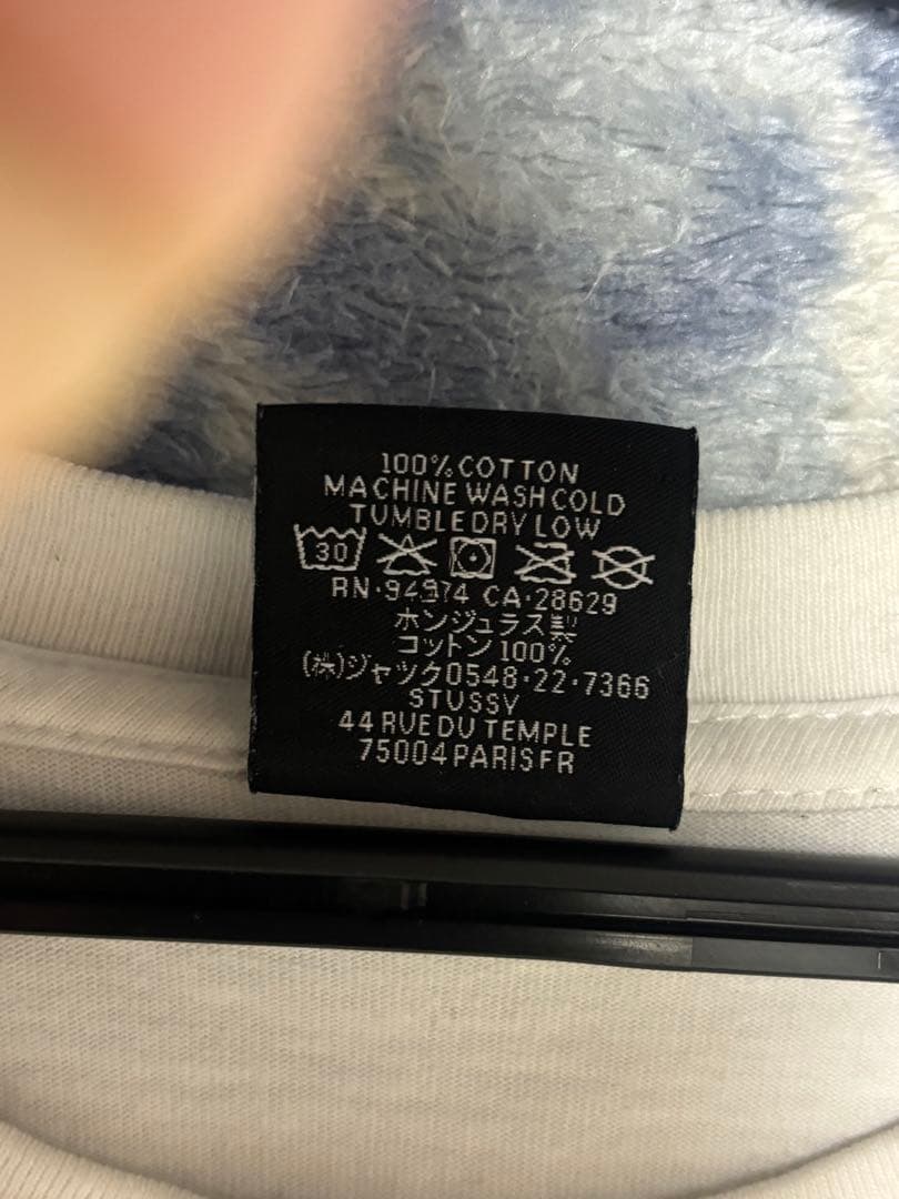 ステューシー　Tシャツ　サイコロ　白