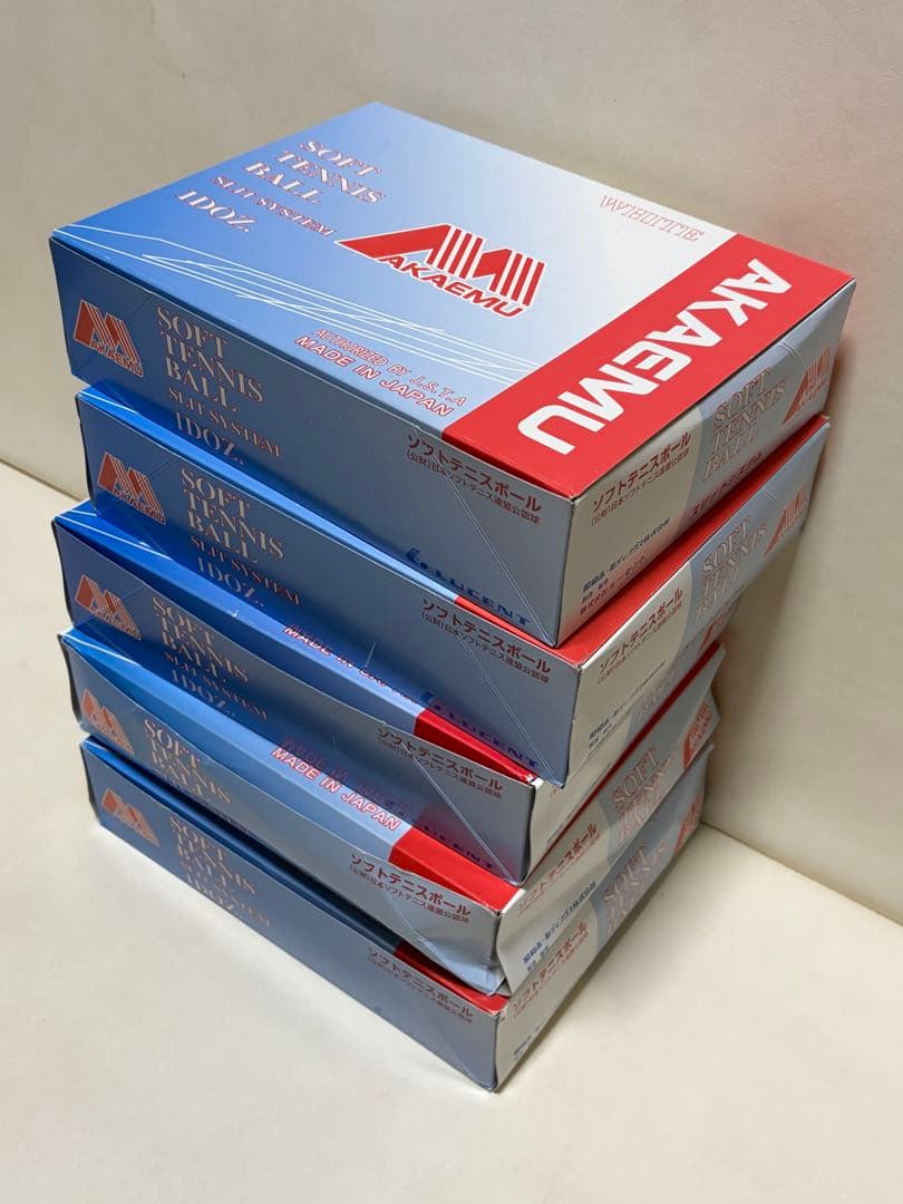 新品　アカエム　ソフトテニス　公認球　ボール　5ダース　60球