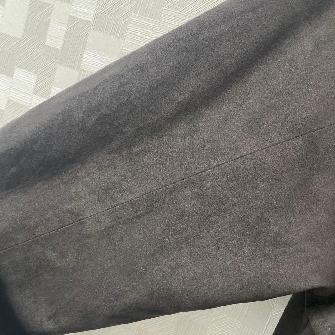 LARUTA 2WAYフェイクスエードロングコート