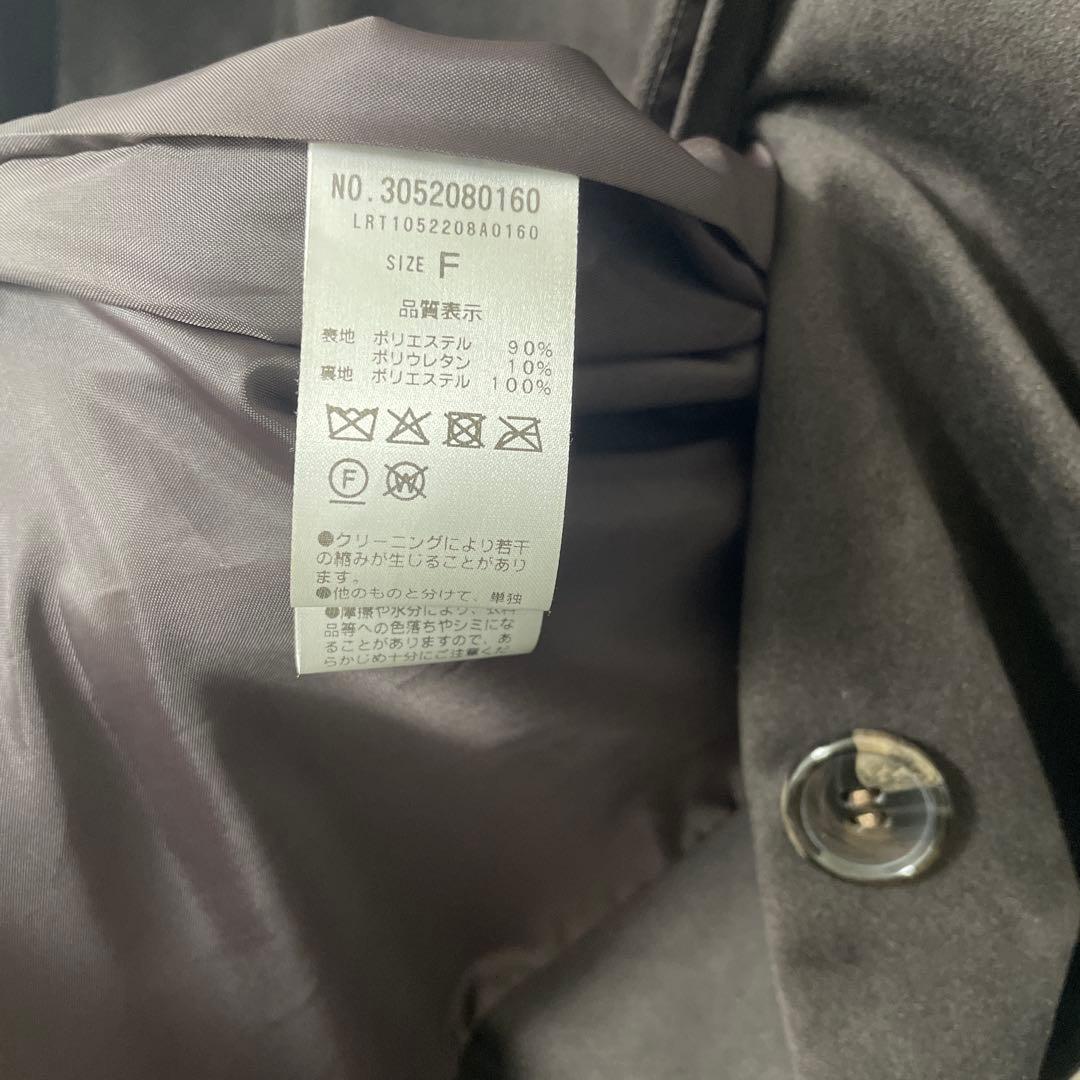 LARUTA 2WAYフェイクスエードロングコート