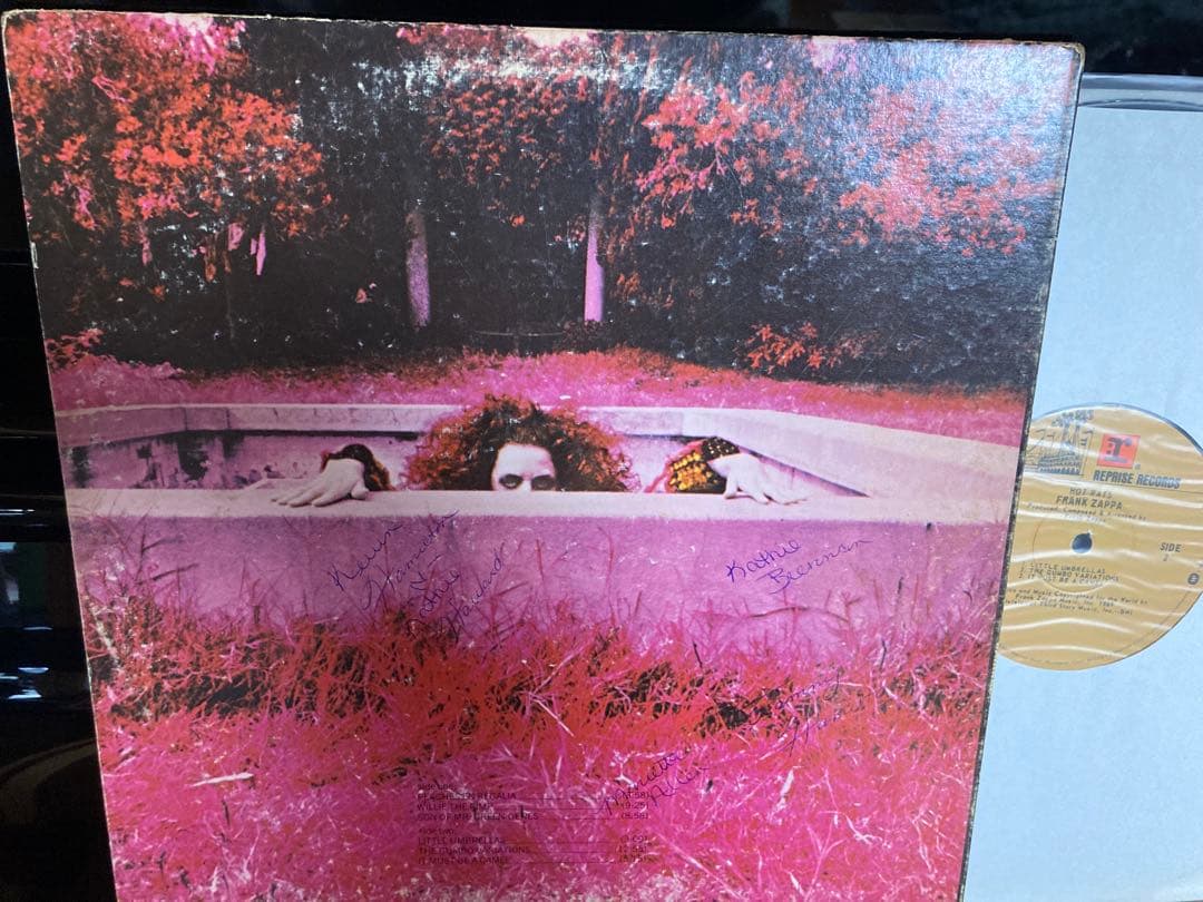 輸入盤LP FRANK ZAPPA HOT RATS フランクザッパ