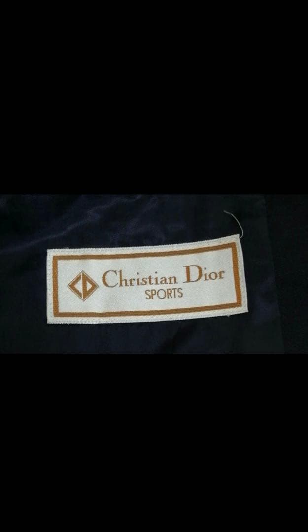 【値下げ可能】Christian Dior ディオール 紺ブレ　金ボタン