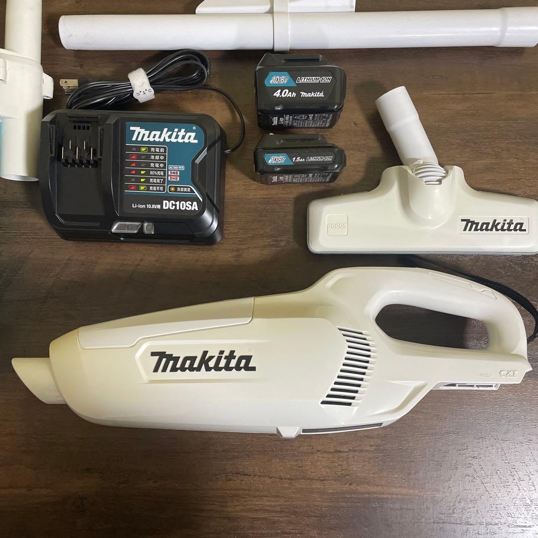Makita CL107FD 充電式クリーナ 充電器一式 サイクロン付属