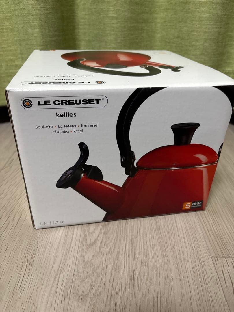 LE CREUSET ケトル　1.6L ほうろうケトル　　ル・クルーゼ　ピンク