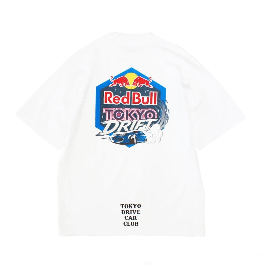Red Bull TOKYO DRIFT Tシャツ 白 Lサイズ 2枚セット