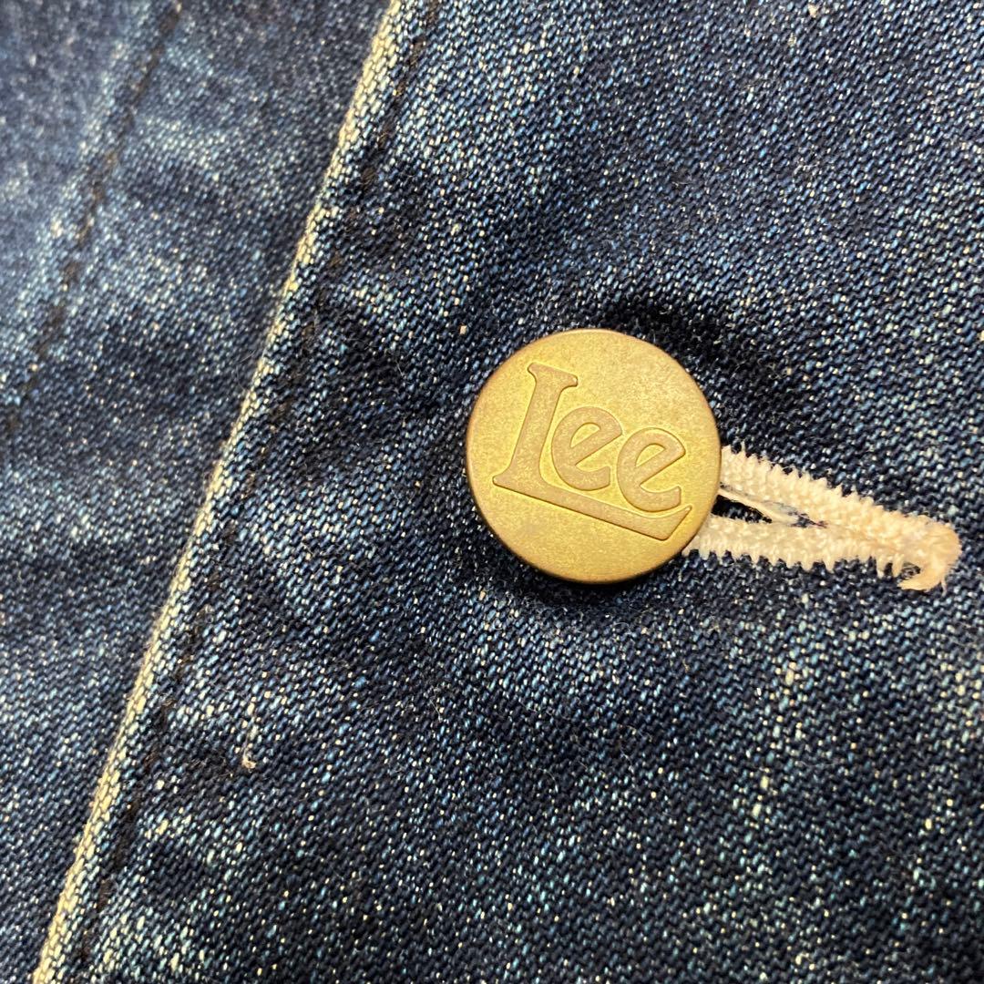 Lee 91-J ハウスタグ 加工 デニムカバーオール 復刻 L