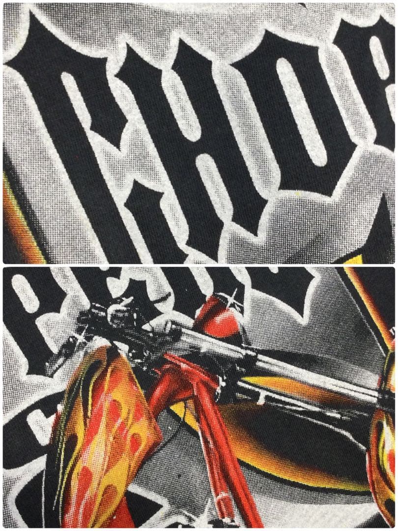 メンズ長袖Tシャツ 両面リプリント By WEST COAST CHOPPERS