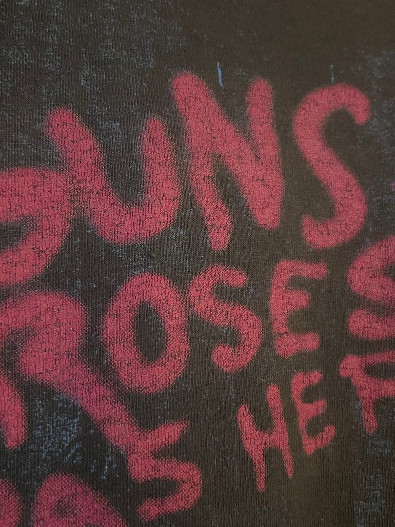 t*o様 発禁　希少　Guns N' Roses Tシャツ　ガンズ　ボロ　フェー