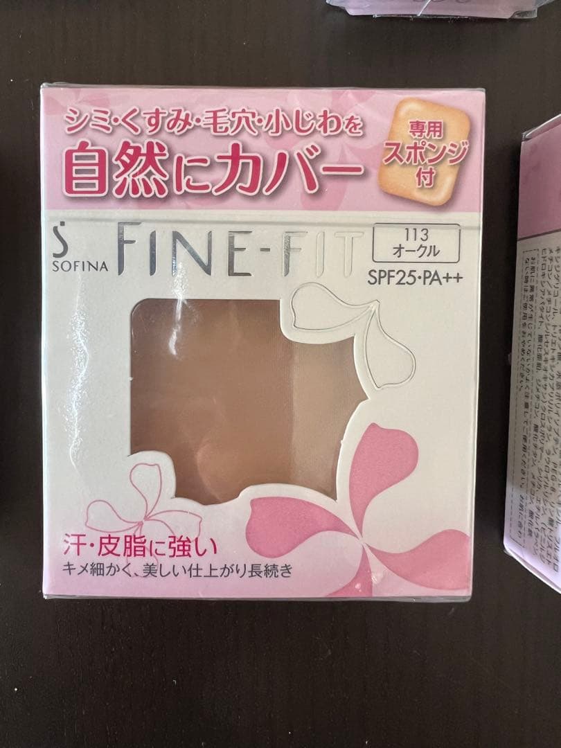 【お得】FINE FITパウダーファンデ、資生堂リキッドファンデ