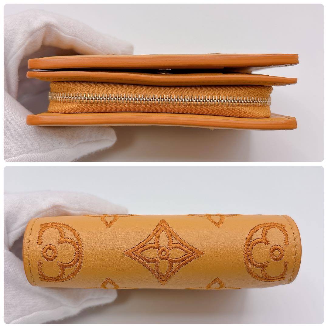 ほぼ未使用 ルイヴィトン ポルトフォイユ クレア ブロデリー アングレーズ 財布