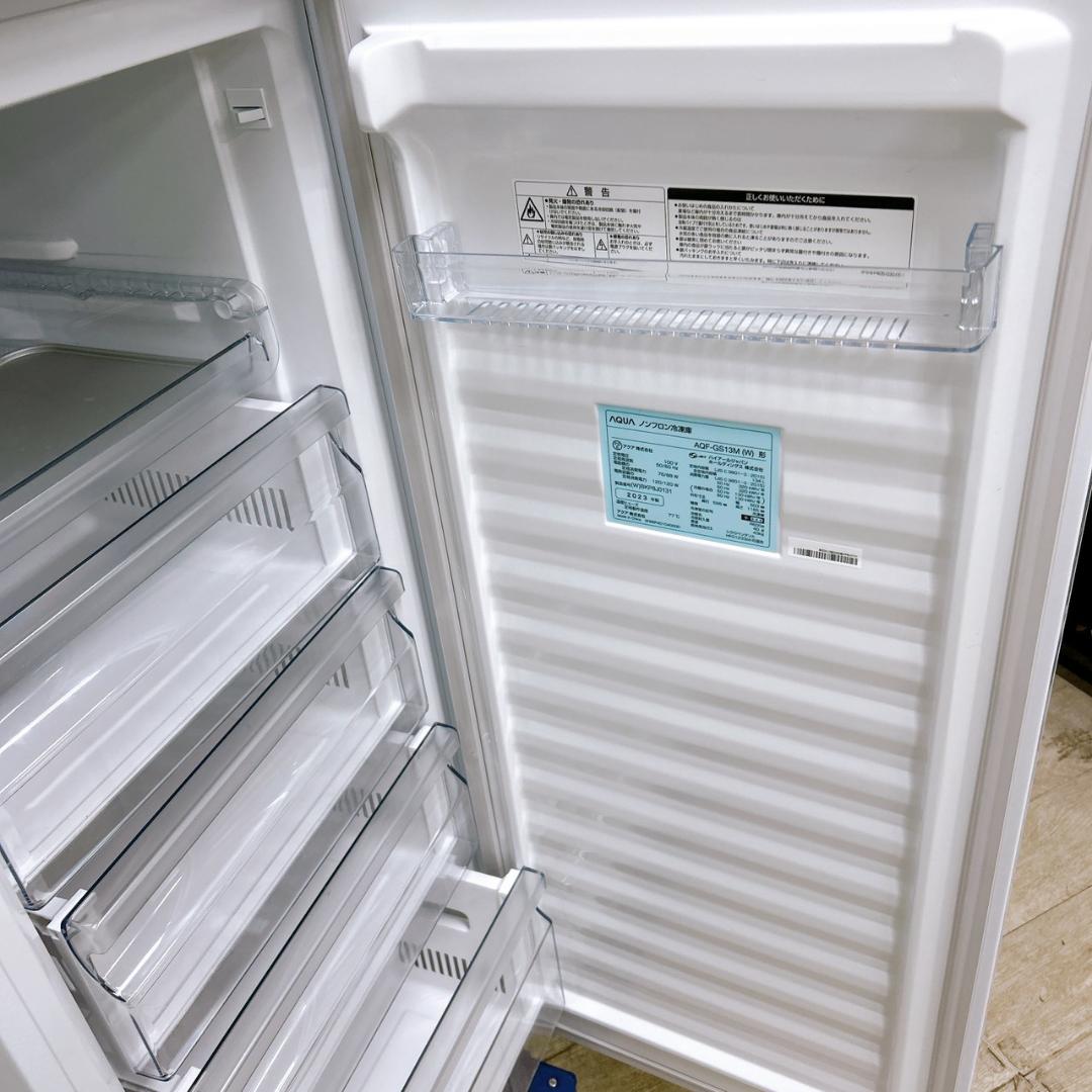OE02218 アクア 134L 冷凍庫 一人暮らし 小型