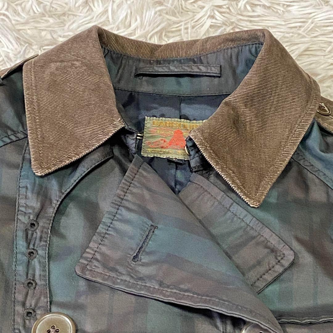 激レア　バブアー　Barbour (8) トレンチコート　灯台タグ　30s復刻