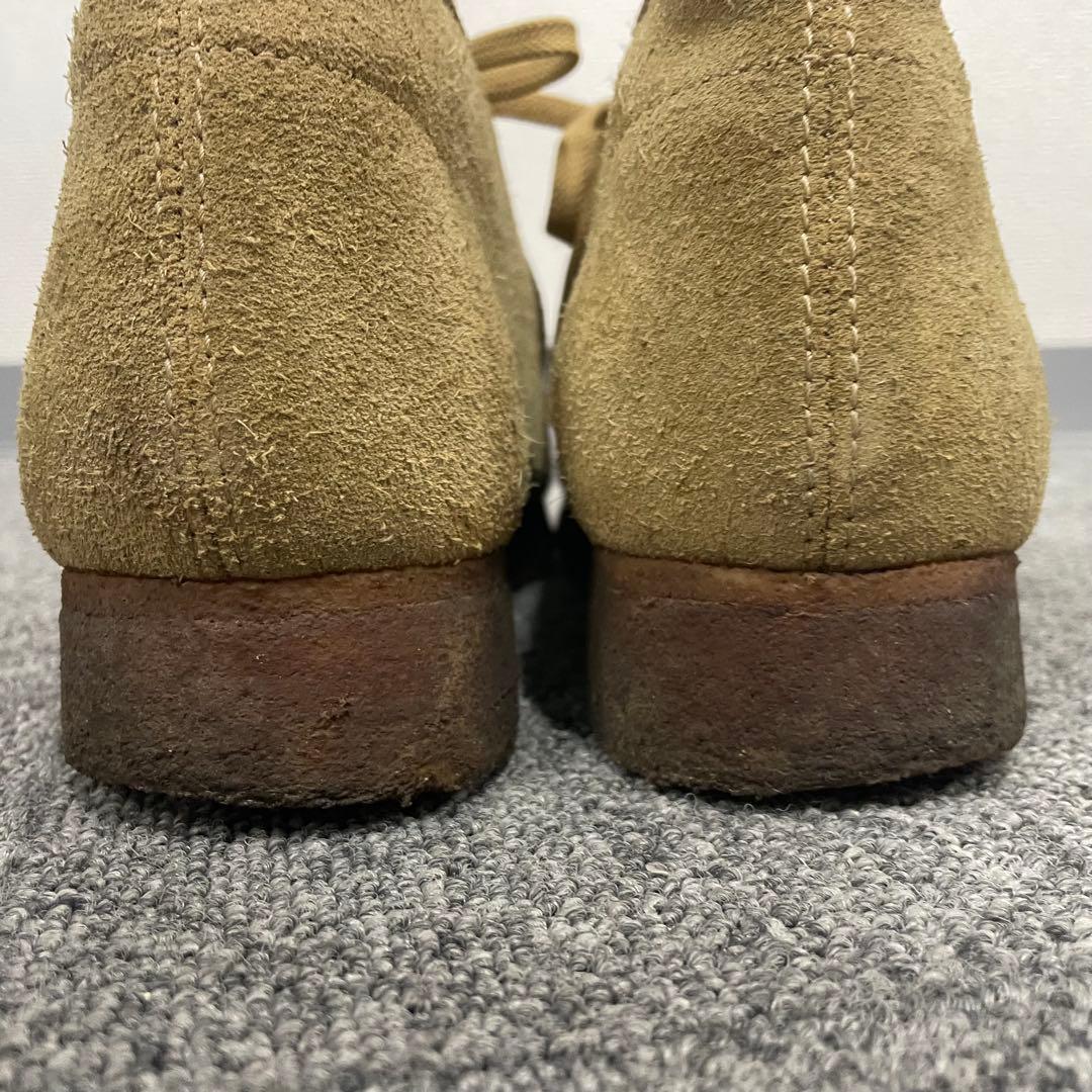 クラークス ワラビー Wallabees 26.5cm レザー ベージュ
