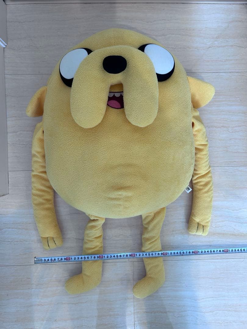 アドベンチャータイム　ジェイク　ぬいぐるみ　非売品　BIGサイズ