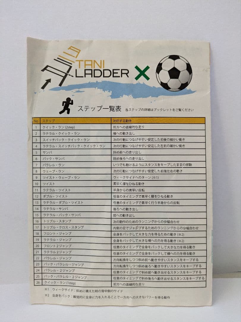 タニラダーベーシック シングルセット/サッカー版 DVDセット