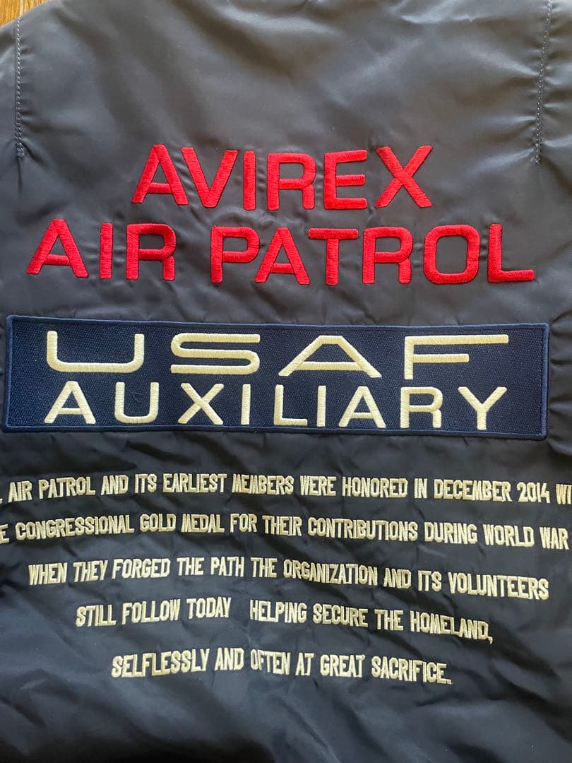 AVIREX フライトジャケット AIP PATROL