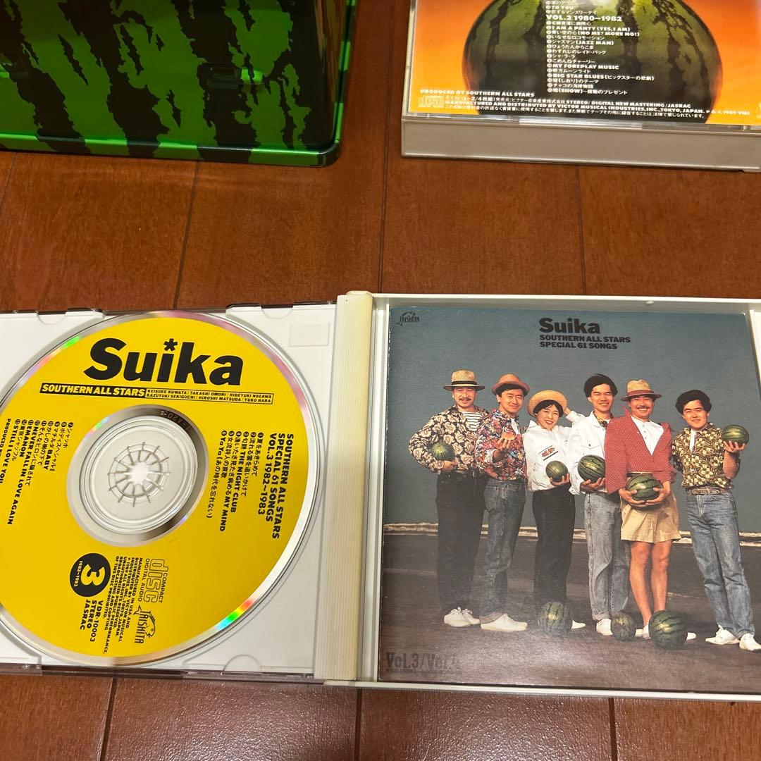 初回限定版　サザンオールスターズ　 スイカ缶とスイカCD