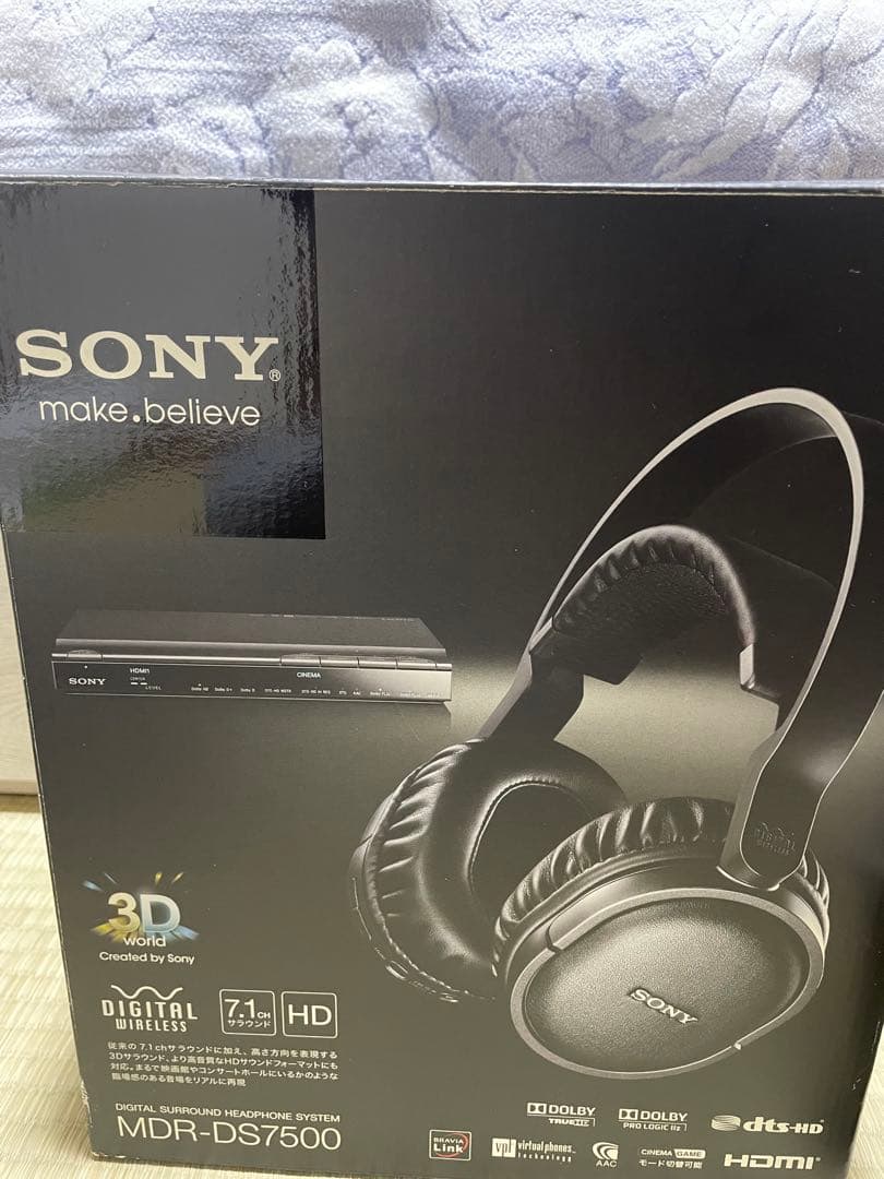 SONY 7.1chデジタルサラウンドヘッドホンシステム MDR-DS7500