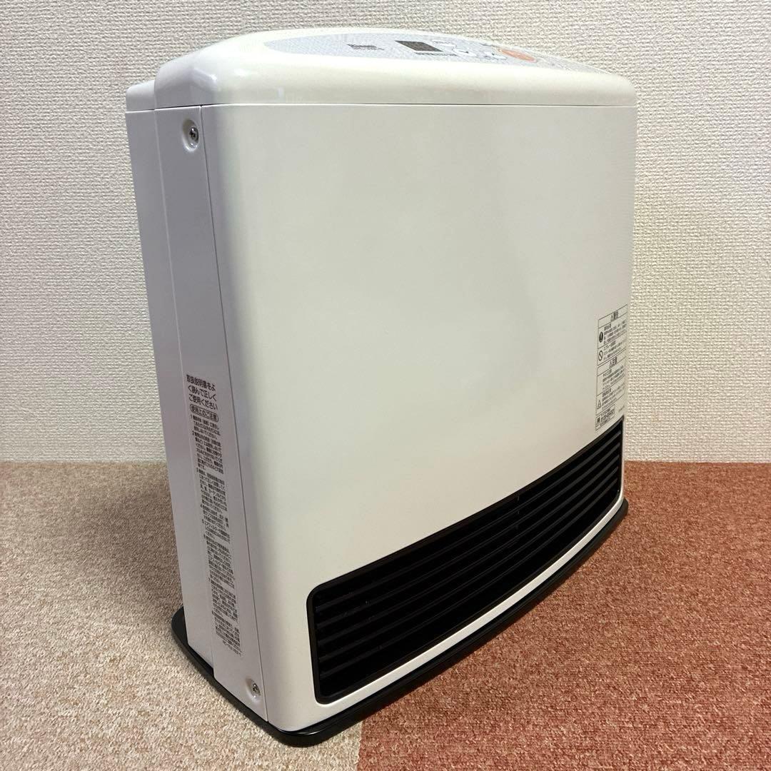 ☆新品未使用☆ リンナイ ガスファンヒーター 都市ガス 自在型ガスコード3m付き
