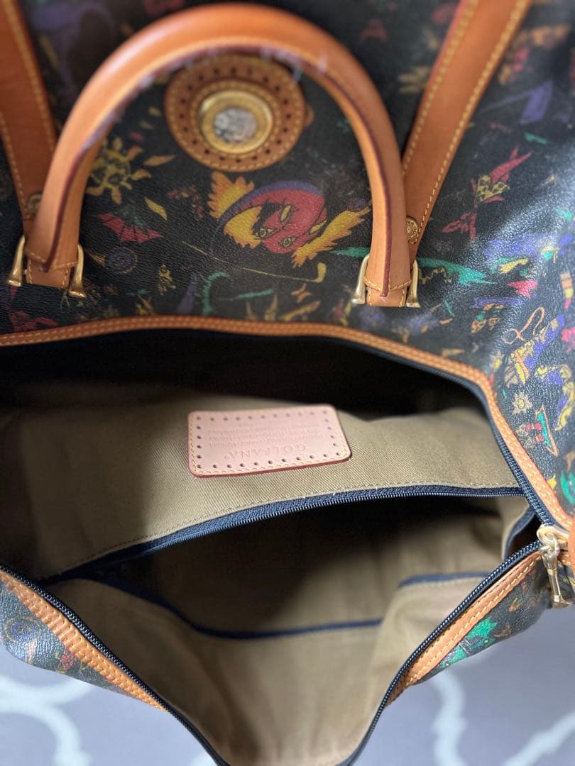 ゴルファナ　GOLFANA ボストンバック　2way made in ITALY