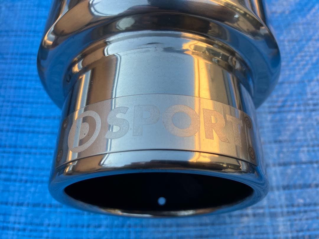 【直接取引限定】取引場所拡大)コペンL880K Dスポーツマフラー Type-Ⅱ