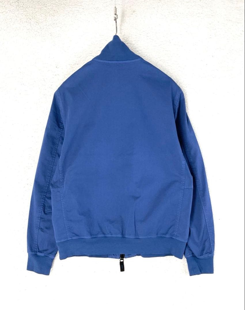 ★新品/定価7.2万★ anticipo ジップアップブルゾン M 青