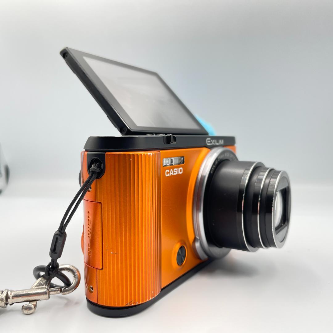 【動作品】CASIO EXILIM EX-ZR1600 ORANGE
