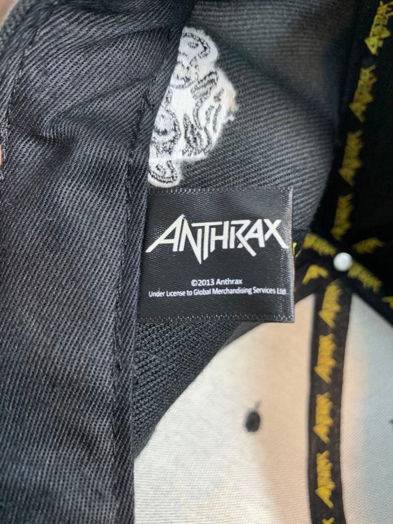 ANTHRAX アンスラックス キャップ
