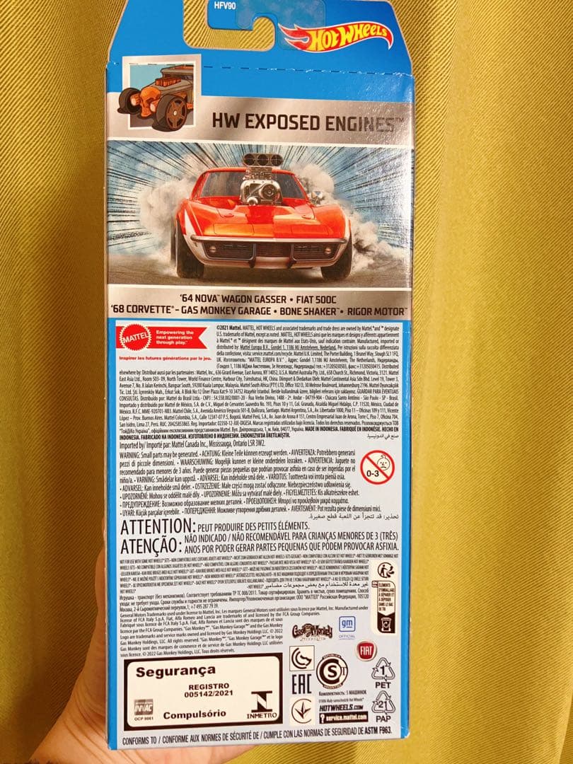 Hot Wheels HW EXPOSED ENGINES 5台セット