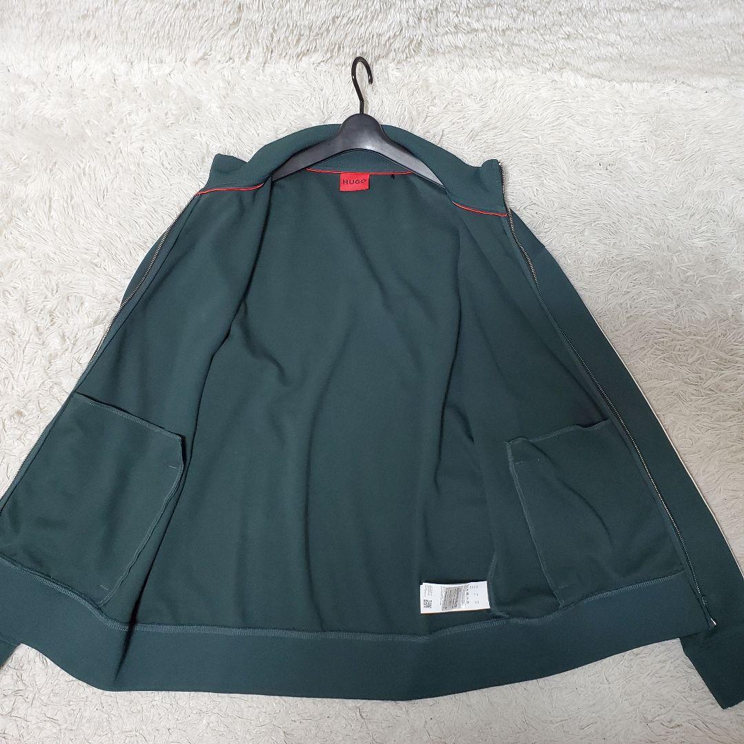 極美品 HUGO BOSS トラックジャケット 完売品 グリーンXL