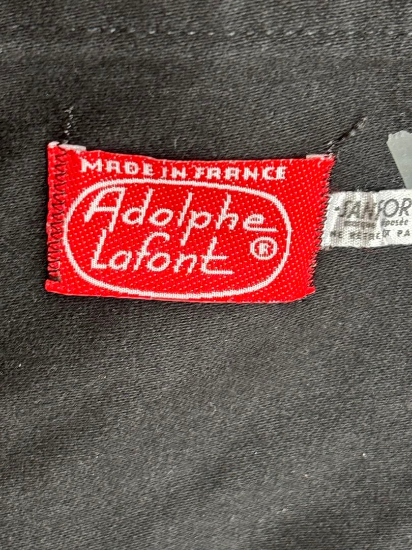 ヴィンテージブラックモールスキンAdolphe Lafont