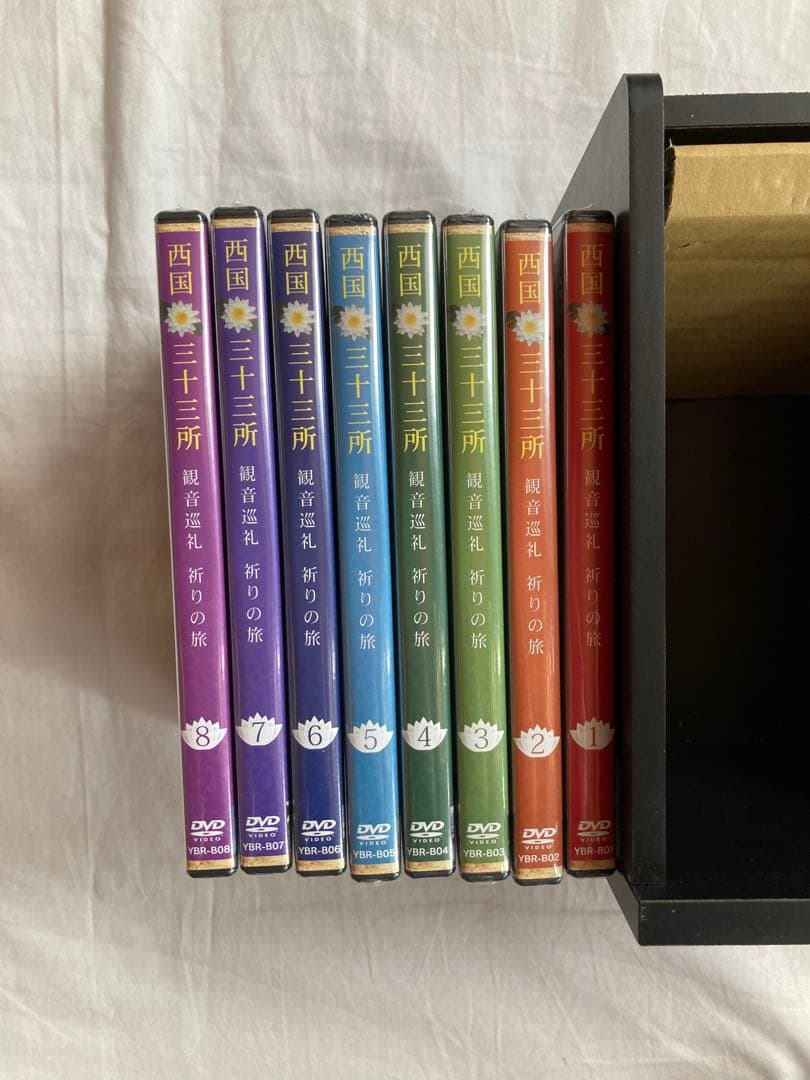 新品　西国三十三所 観音巡礼 祈りの旅　DVD 全8巻　新品未開封品