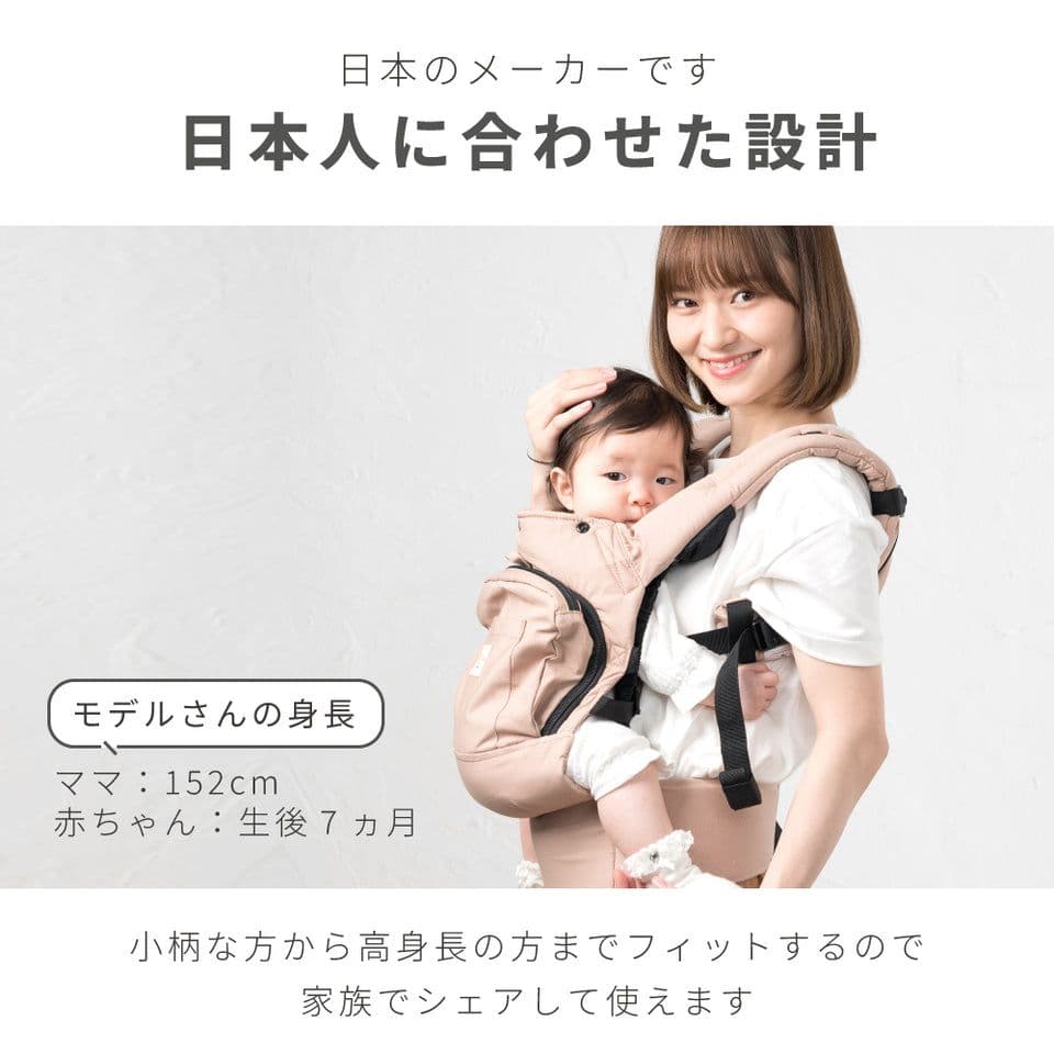 ゆかぷ【新品未使用】napnap 抱っこ紐 BASIC ネイビー