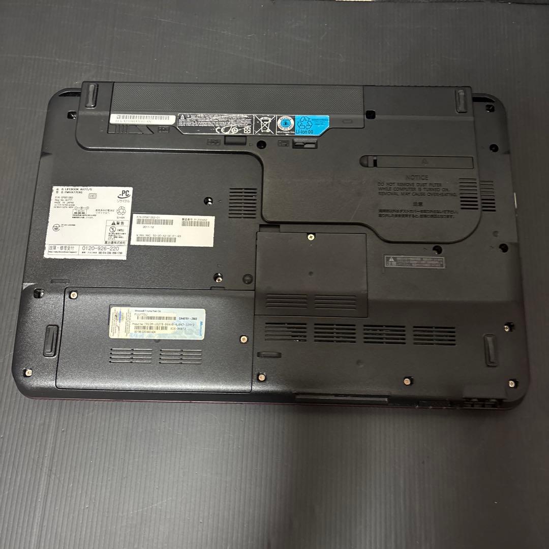 ［ジャンク］FUJITSU LIFEBOOK AH77/E FMVA77ERG