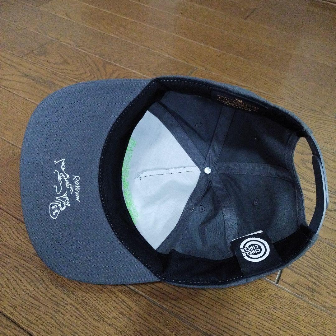 CIRCLE CIRCLE グレー キャップ美品