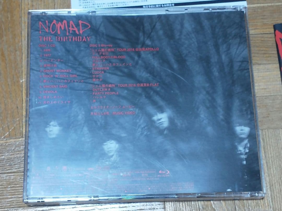 The Birthday NOMAD CD+Blu-ray 初回盤