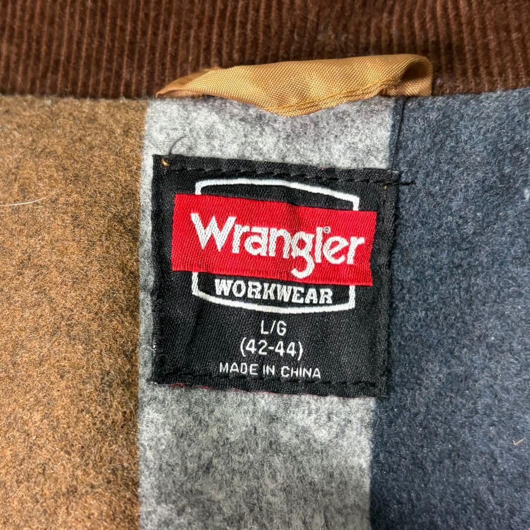 美品 Wrangler カバーオール コーデュロイ襟 裏地ブランケット