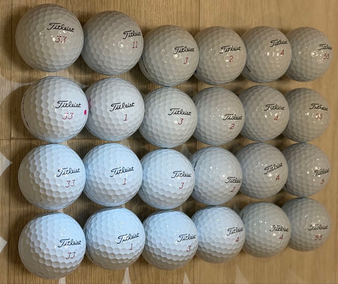 【Sランク】タイトリスト Pro V1x ゴルフボール 24個セット