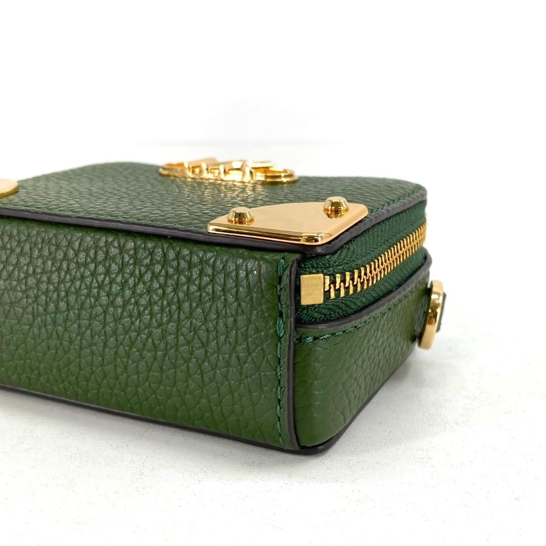 美品　MICHAEL KORS　ESTELLE　クロスボディ　トランク　マイクロ