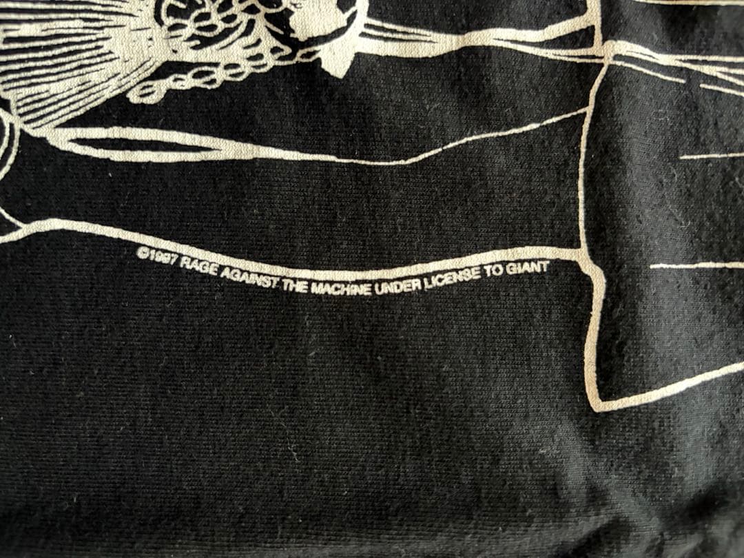 90s RAGE AGAINST THE MACHINE Tシャツ