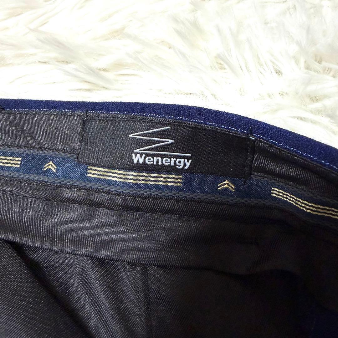 Wenergy 3ピース セットアップ スーツ ネイビー ストライプ 2XL