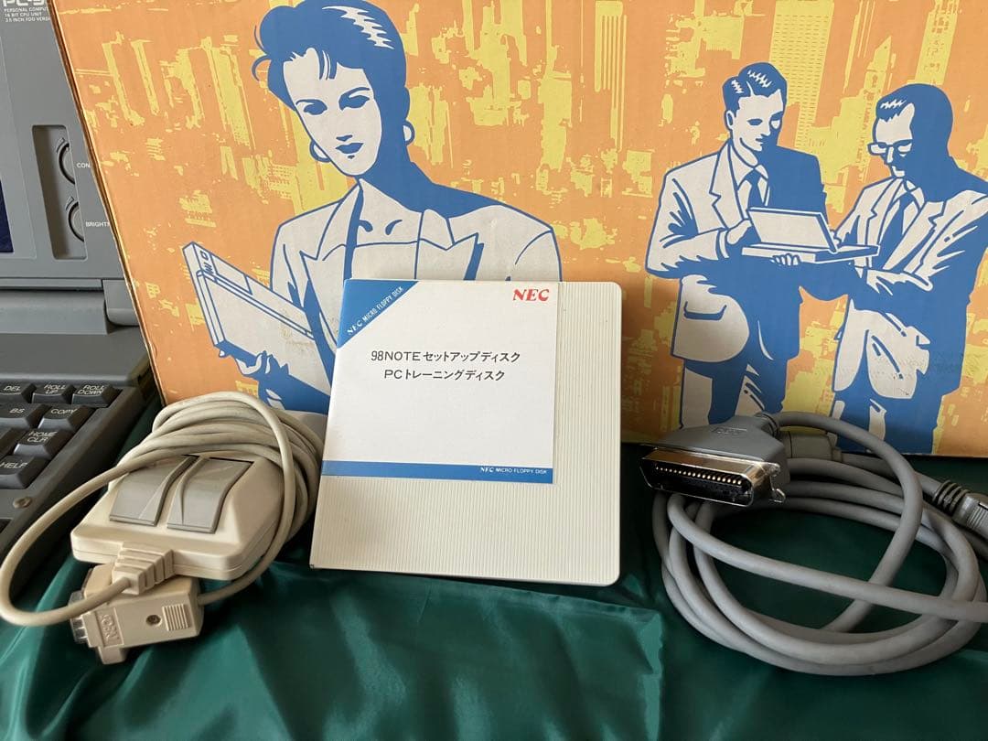 ❣️NEC PC-9801N ノートPC 本体❣️ 箱付きでお届け‼️ ジャンク品