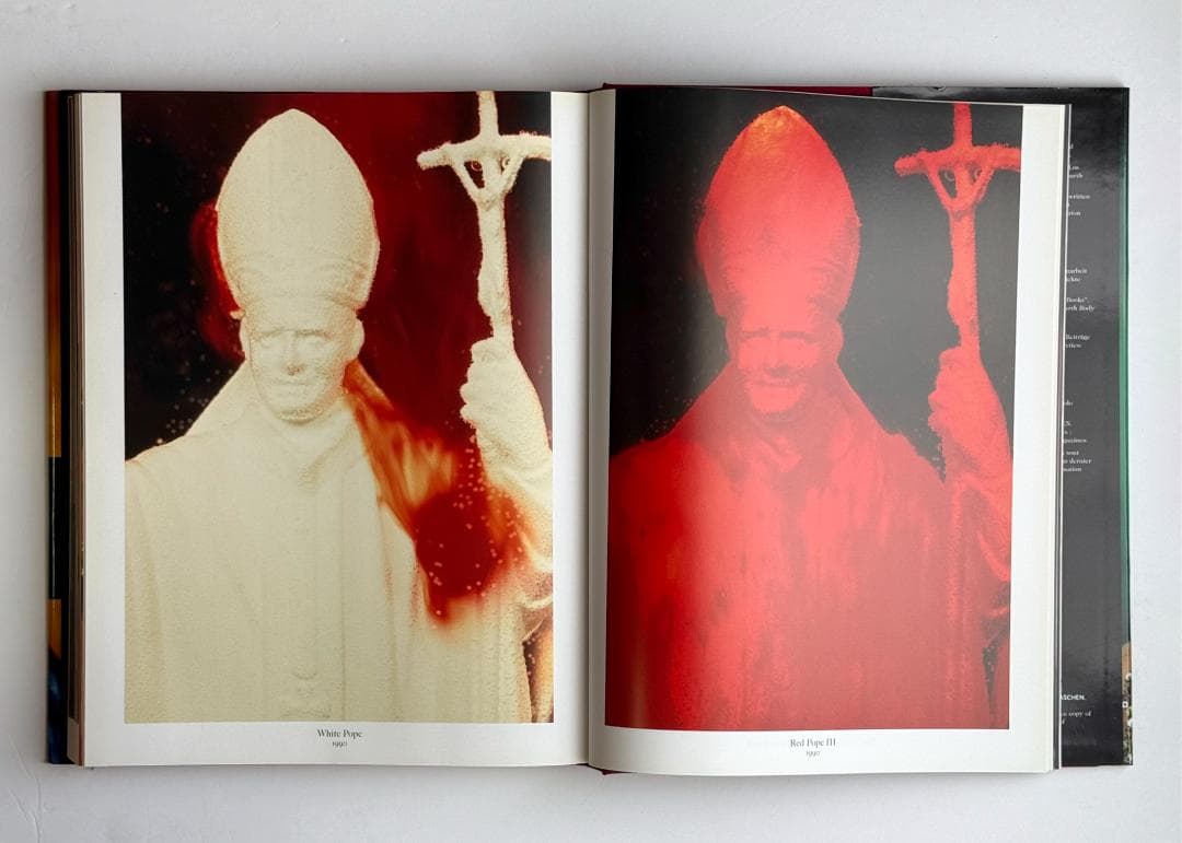 アンドレセラーノ　Andres Serrano 衝撃のアート写真集（希少）