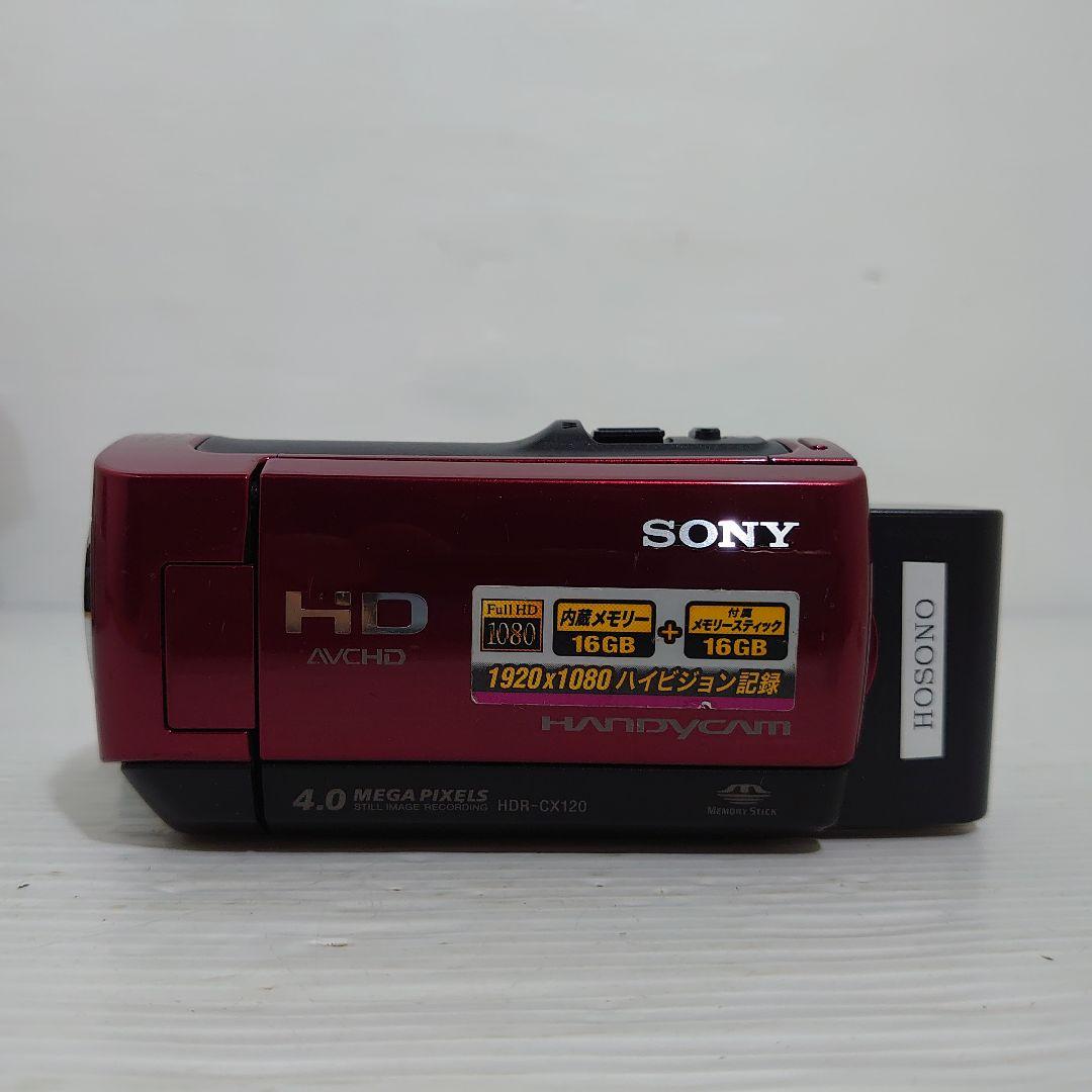 動作ok　SONY　Handycam HDR-CX120